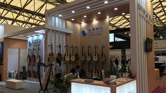 蓝盾吉他上海展——蓝盾的魅力音符